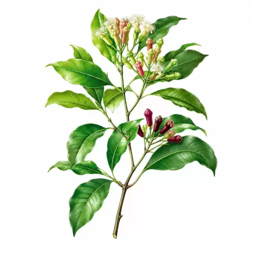 Botanical Illustration Cengkeh